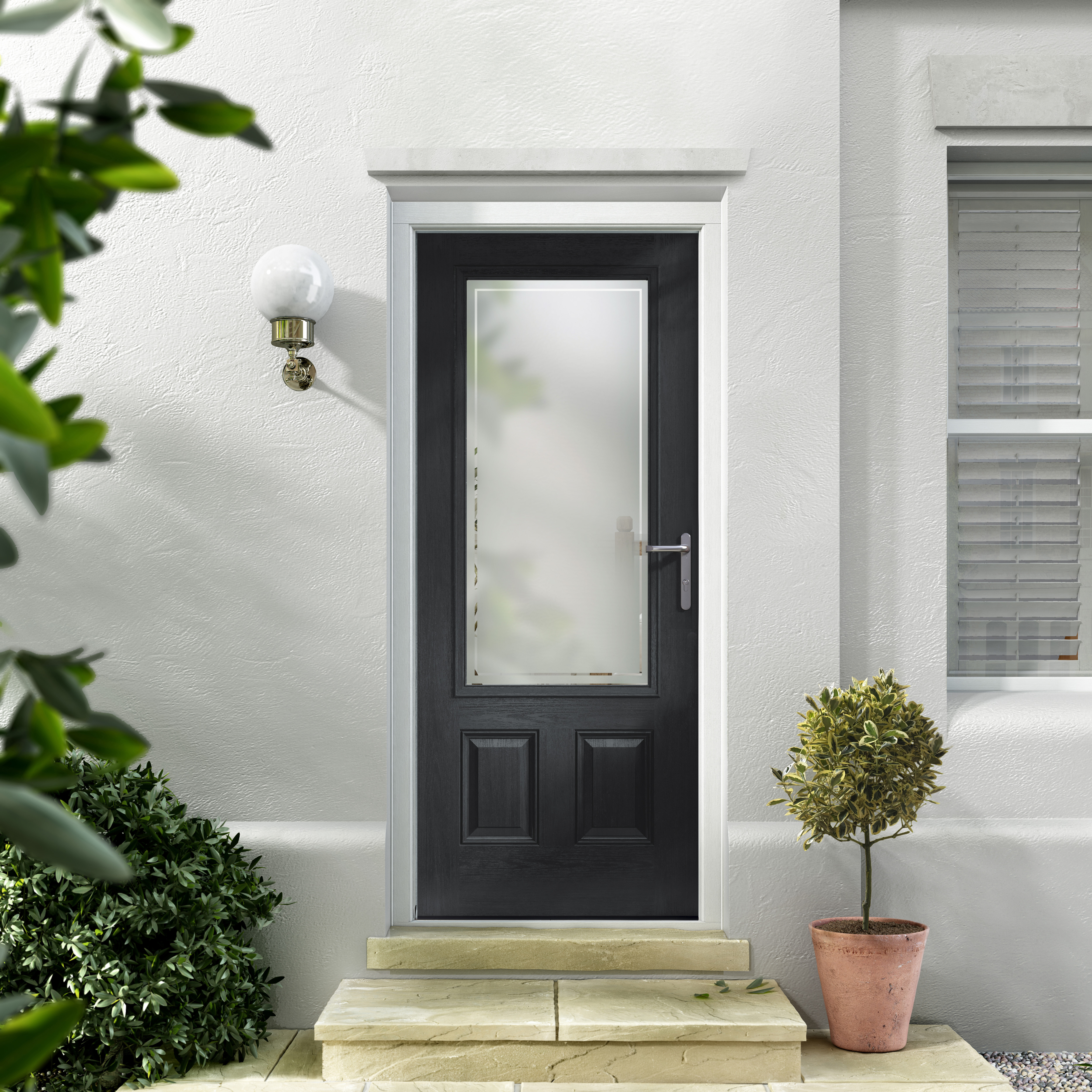 New glass sizes available for 3 Quarter Lite door style